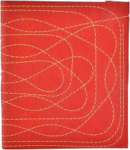 VISMAY'S Red Diary with White Pages 90 GSM Paper Handmade Traditional Bahi Khata Book Manifestation Diary for Dream Wish Goal Quality Notebook for Writing and Success (Classic Red)