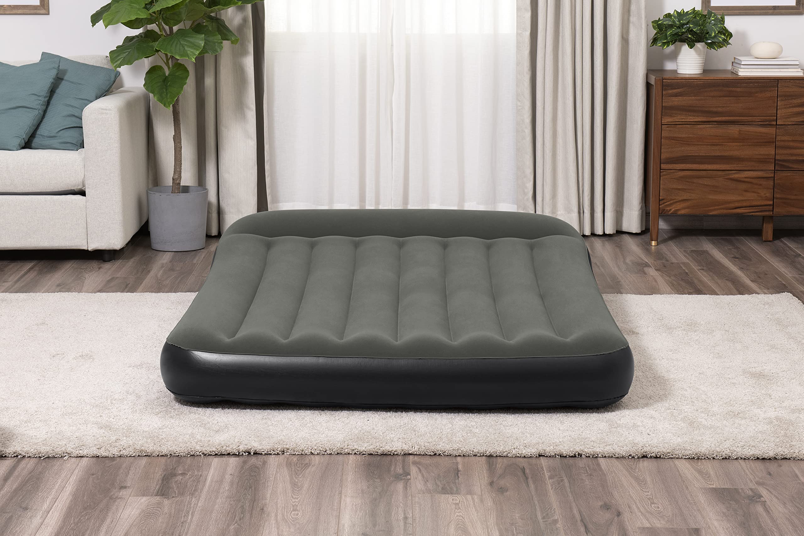 BESTWAY Cama Hinchable Doble Tritech 191x137x30 cm Negro