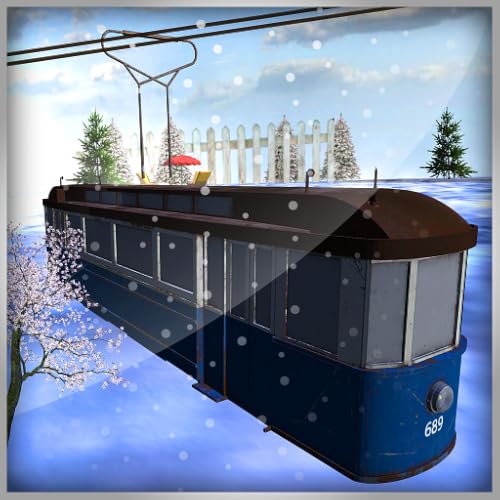 Sky-Tram-Simulator: Sessellifttransporterspiel auf Bergskigebiet