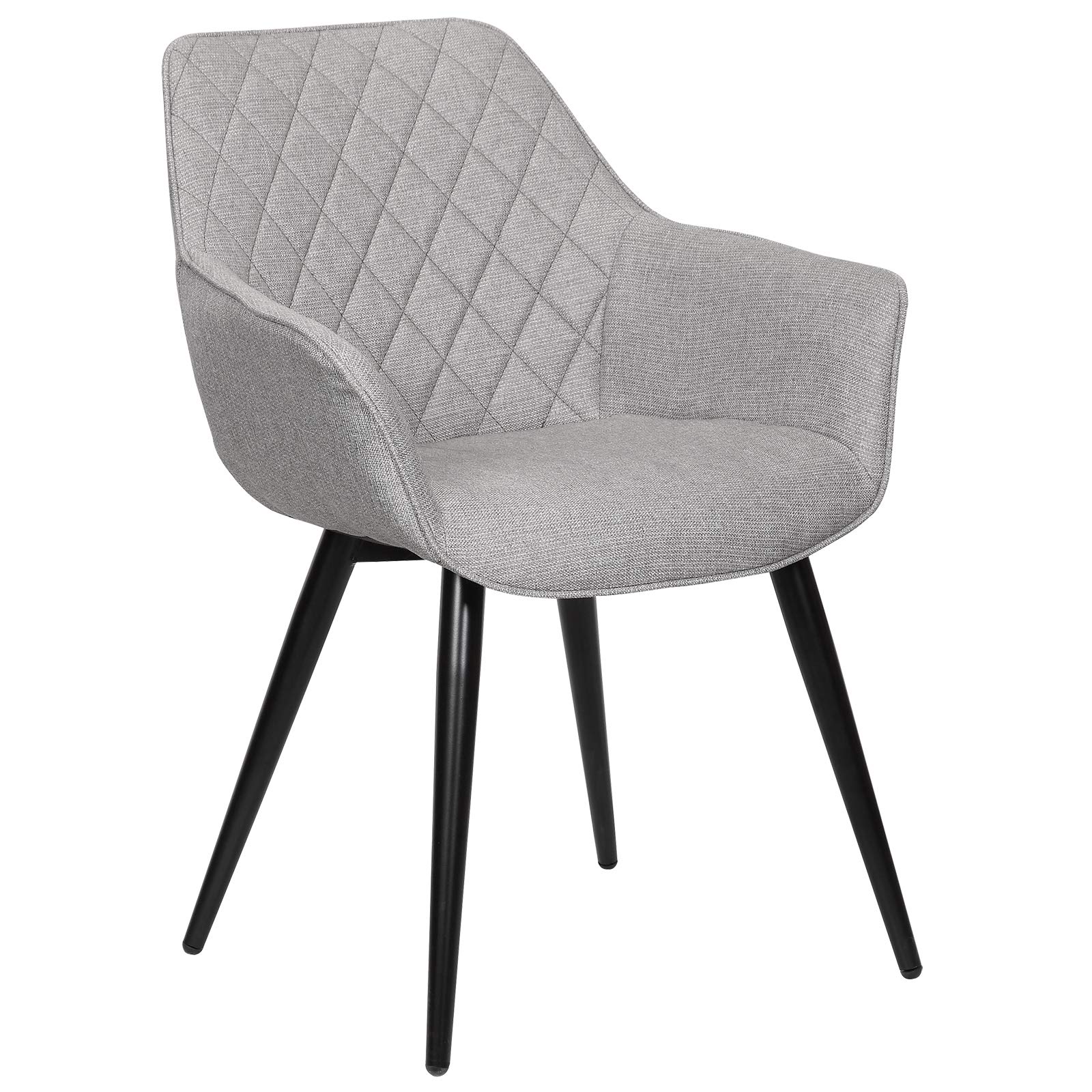 Buy WOLTU 1 X Dining Chair Gery Kitchen Reception Chair Linen with