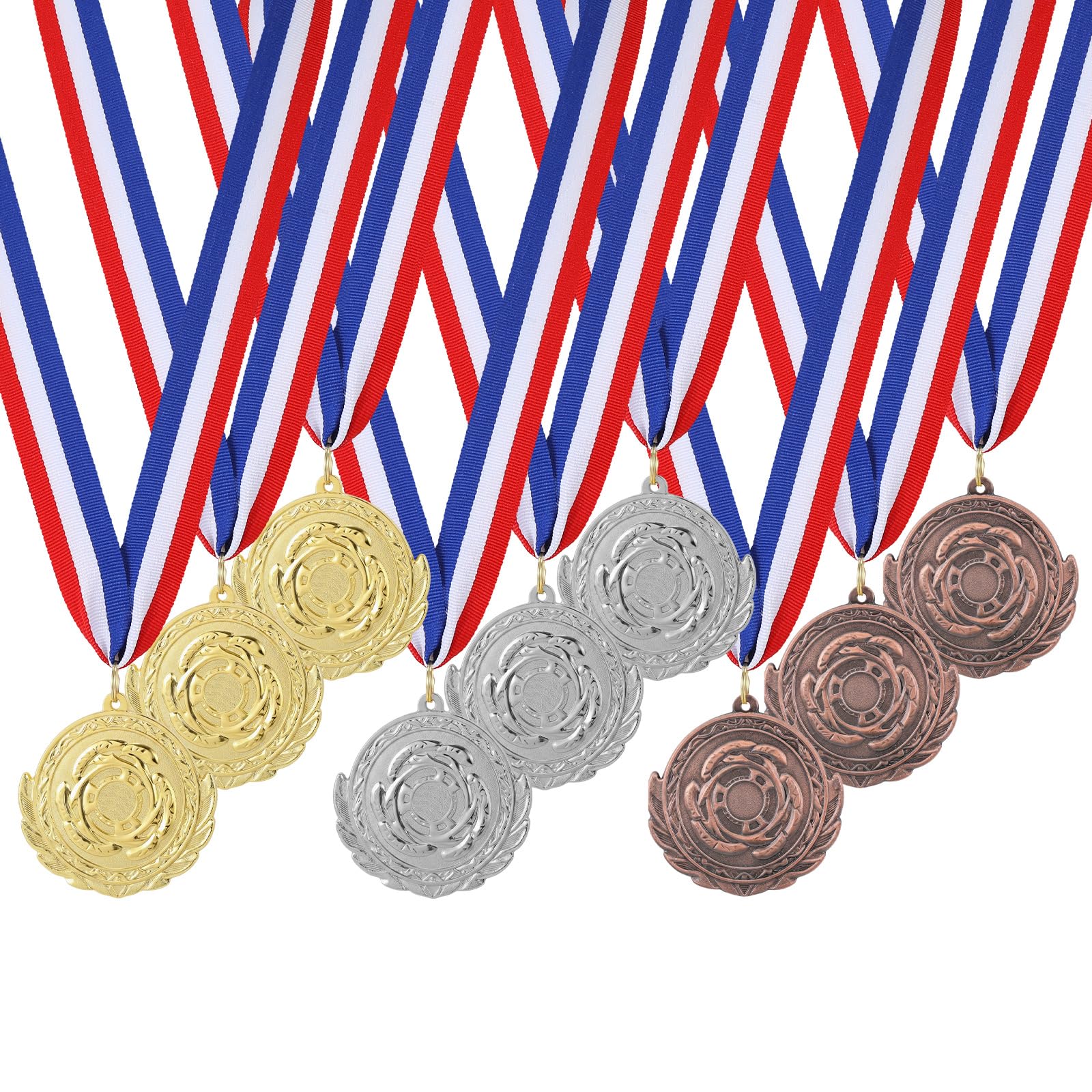 9 Stück Kreisel Medaille Kreisel Auszeichnung Medaille Gold Silber Bronze Bulk für Jungen und Mädchen