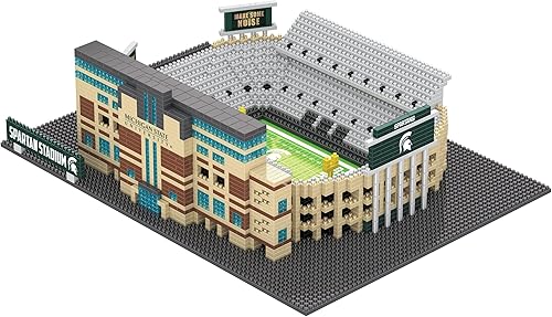 Vista 25 de FOCO NCAA Unisex-Adult NCAA College 3D BRXLZ Puzzle Team Football Stadium