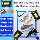 ANOXA Sneaker Shoe Wipes Cleaner, Premium Cleaning Solution Suitable for Different Sneakers & Sports Shoe - 80 Wips in 1 Pack White gallery image