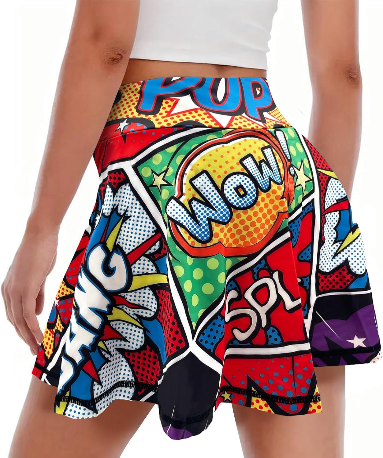 Womens Tennis Skirts Skorts High Waisted Golf Pleated Skirt for Athletic Running Pickleball Workout