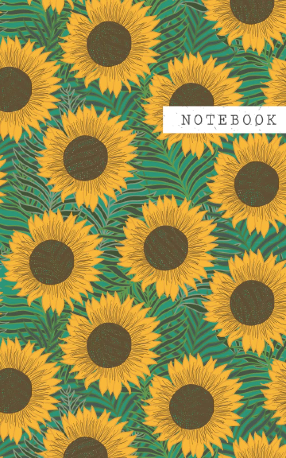 Sunflower Notebook: Pocket size 5 X 8 Ruled Pages, Travel Journal, Idea Pad: floral notebook, idea pad, gift idea for her