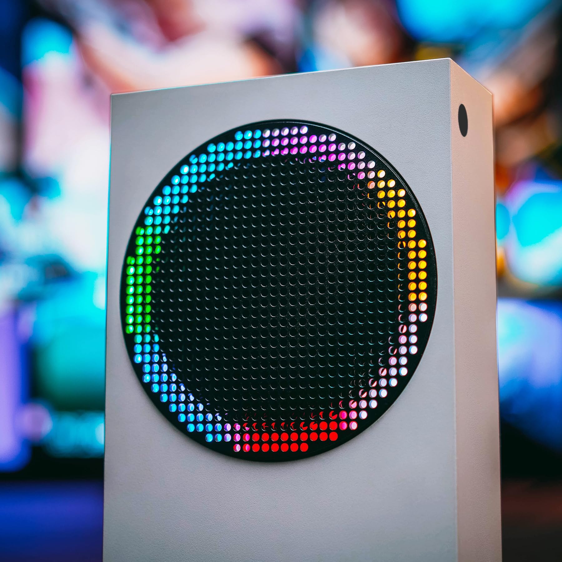 eXtremeRate Ruban LED RGB pour Xbox Series S Console,Bande Lumineuse Accessoires pour Xbox Series S,7 Couleurs 39 Effets RGB LED Light Strip pour Xbox Series S avec Télécommande IR