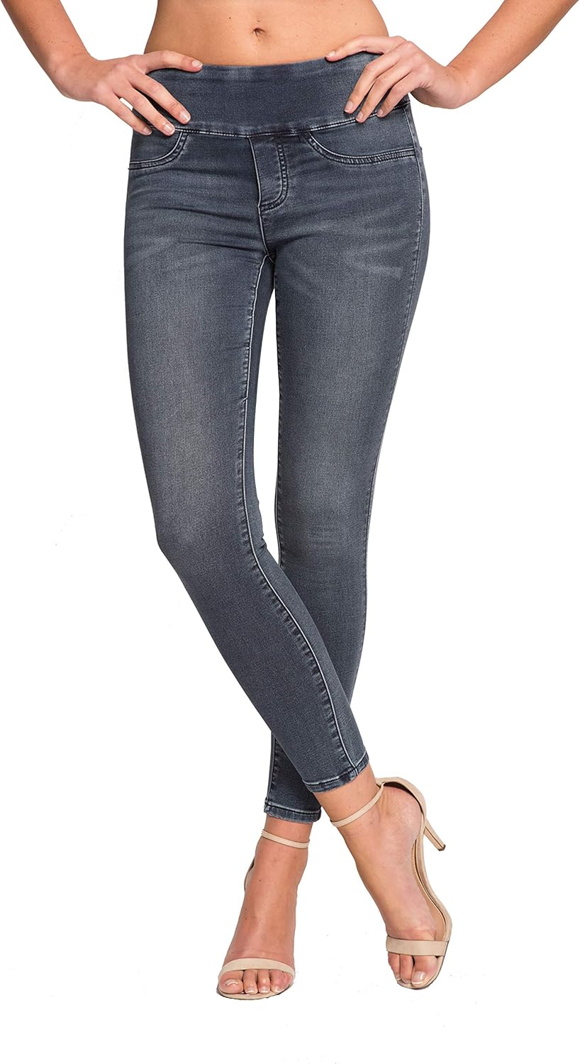 LIOR PARIS Signature Power Stretch Jane 5 Wash Skinny Jeans