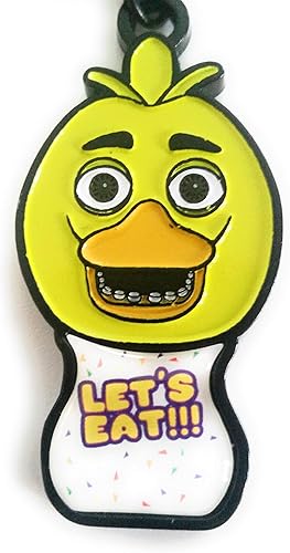 Five Nights at Freddy's Llavero de esmalte Chica, Yello, talla única