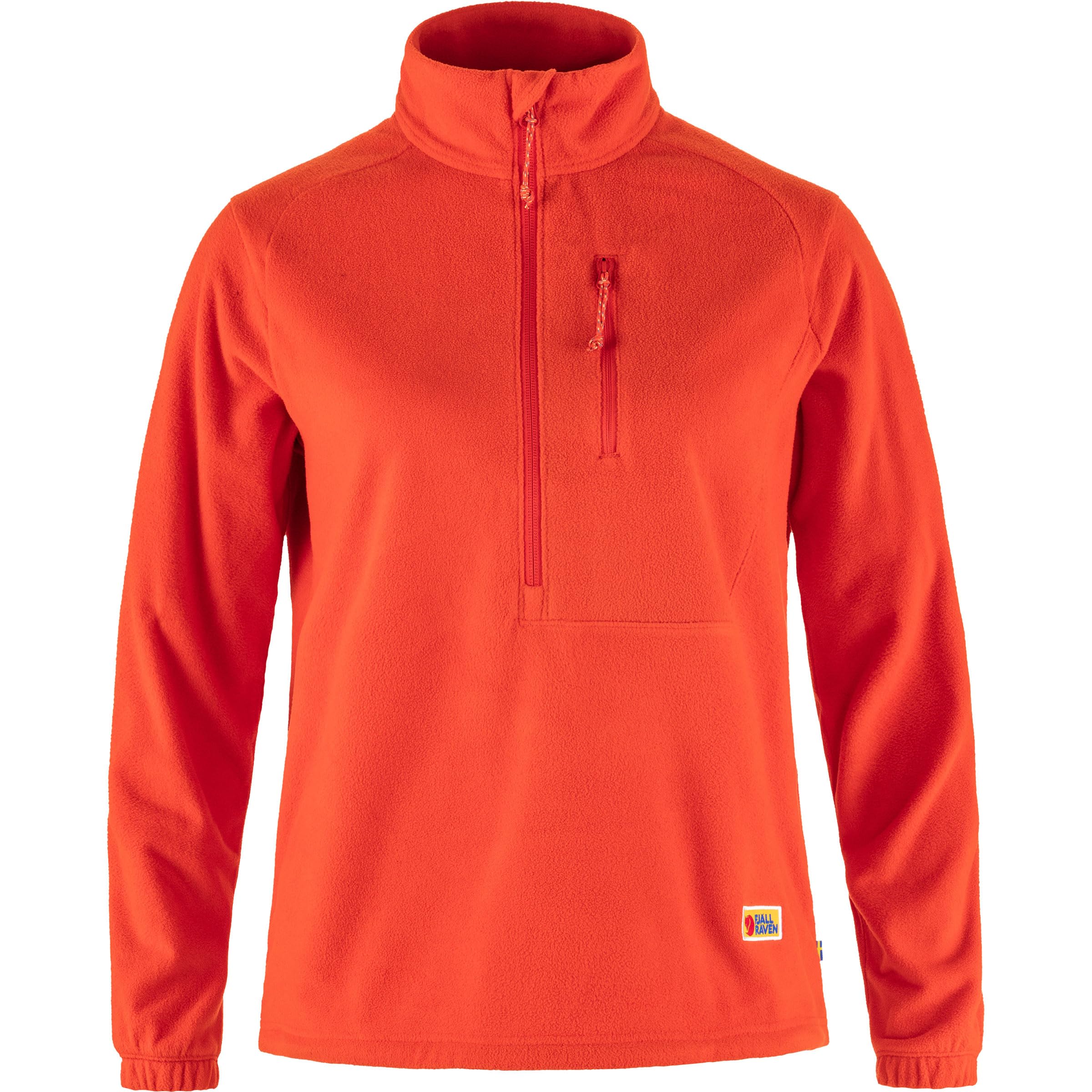 Fjällräven Vardag Lite Fleece W Sweatshirt Women's Flame Orange Size S