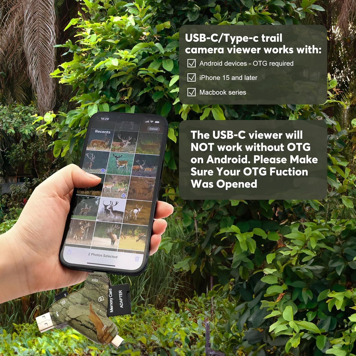 Mini Trail Camera 4 Pack+Trail Camera Viewer