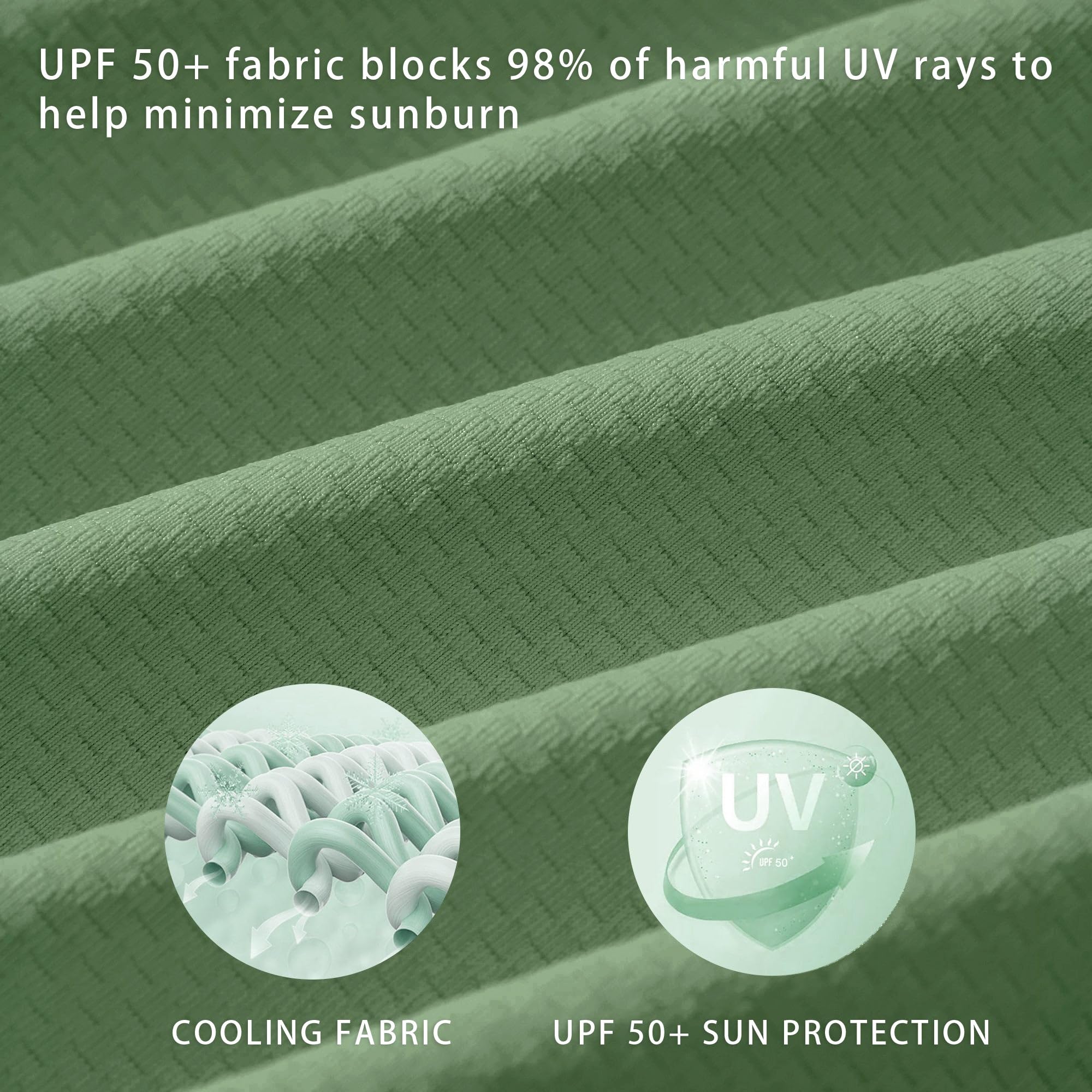 Willit Protezione solare UPF 50+ da donna, costume da bagno lungo con cappuccio SPF