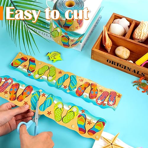 Vista 184 de Panelee Borde inspirador de confeti de 68.9 pies, borde de tablón de anuncios, mariposas, flores, abeja, espacio, inspirador, linda decoración