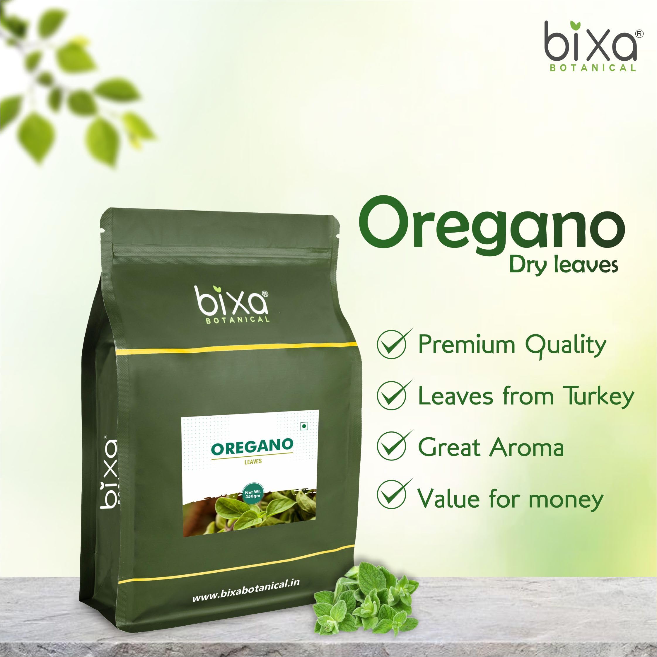 Oregano Seasoning Dry Leaves 350 g | Top Grade Leaves From Turkey | For Cooking Seasoning Pasta Soups Salad Chicken Herbs Bread Tea | Supports Mood Enhancing & Boost Immunity - Image 2 thumbnail