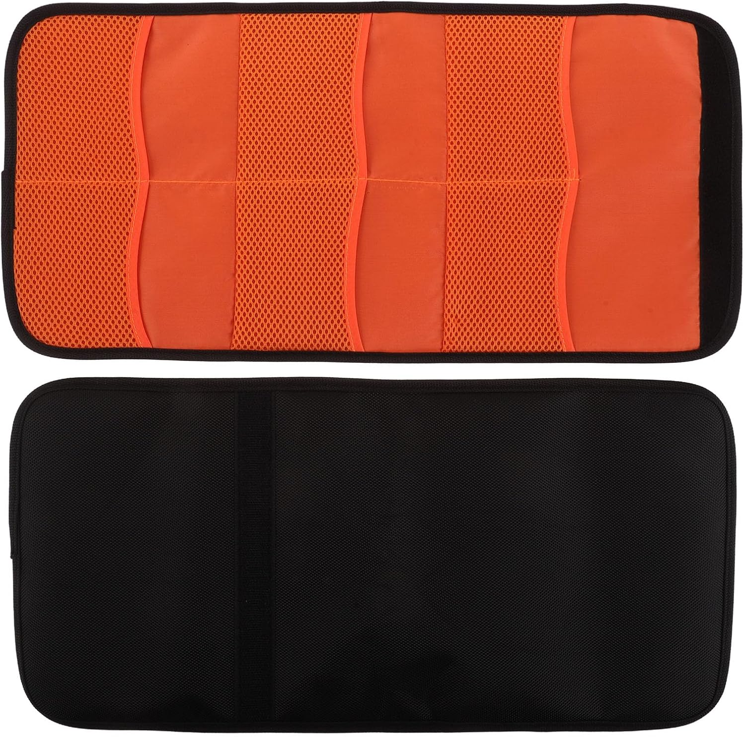 Toddmomy 2pcs 6-pocket Camera Lens Filter Organizer Bag for Photographers Portable Travel Filter Storage Pouch in Orange Compact for Camera Accessories