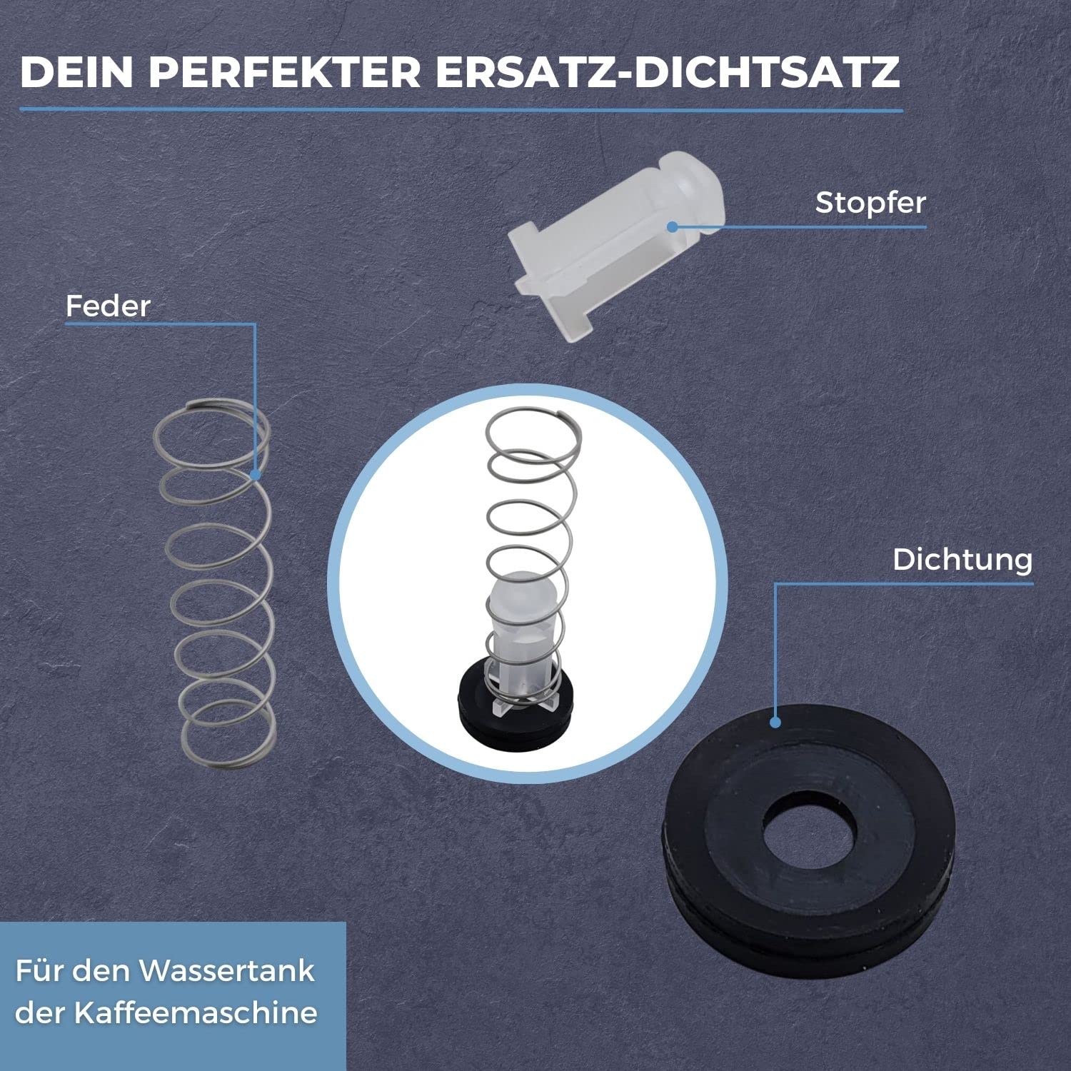 Bialetti Moka-Dichtung Und Aluminiumfilter, Weiß, 72 Mm, Für 6-Tassen- Kaffeemaschine : Bialetti
