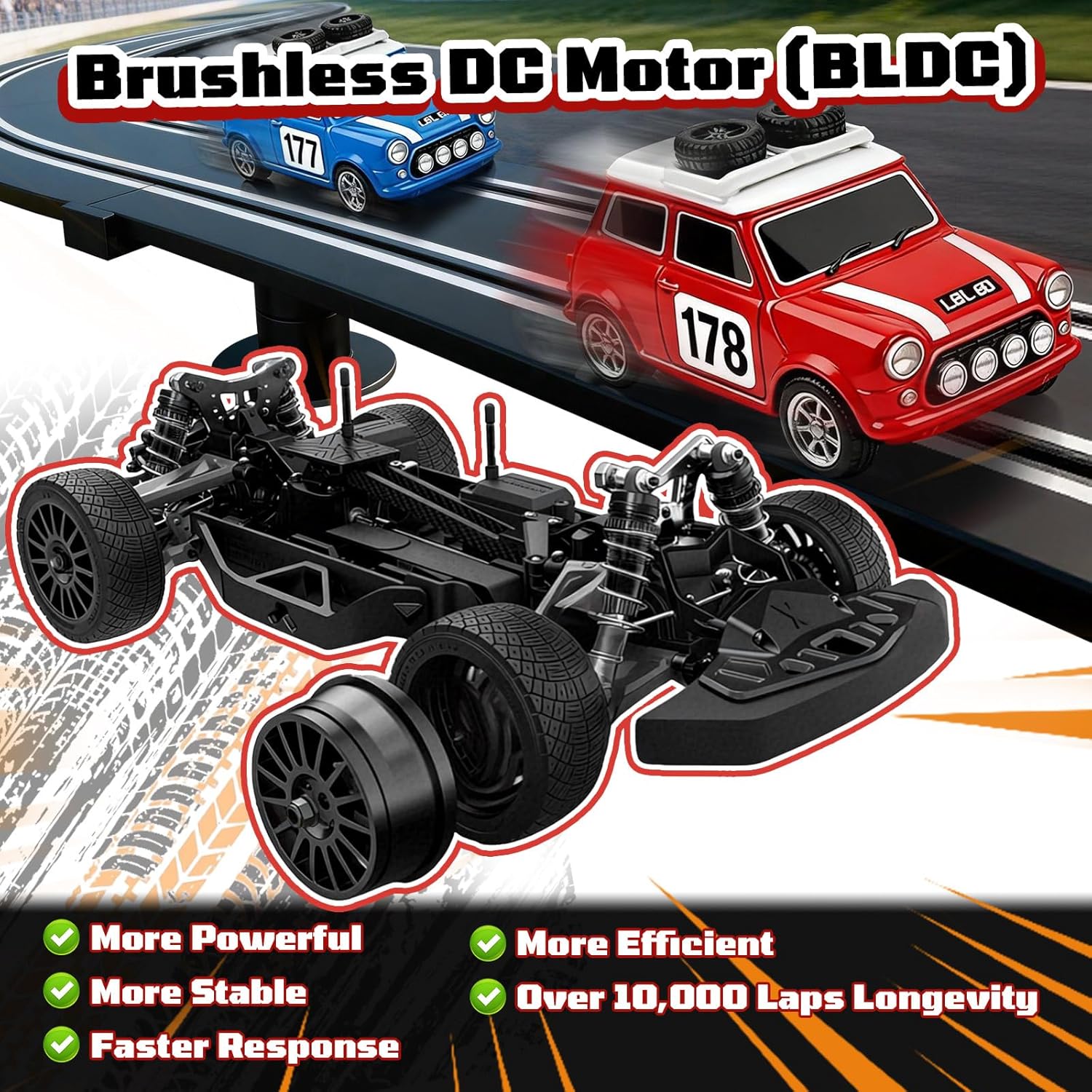 Slot Car Race Track Sets for 14+