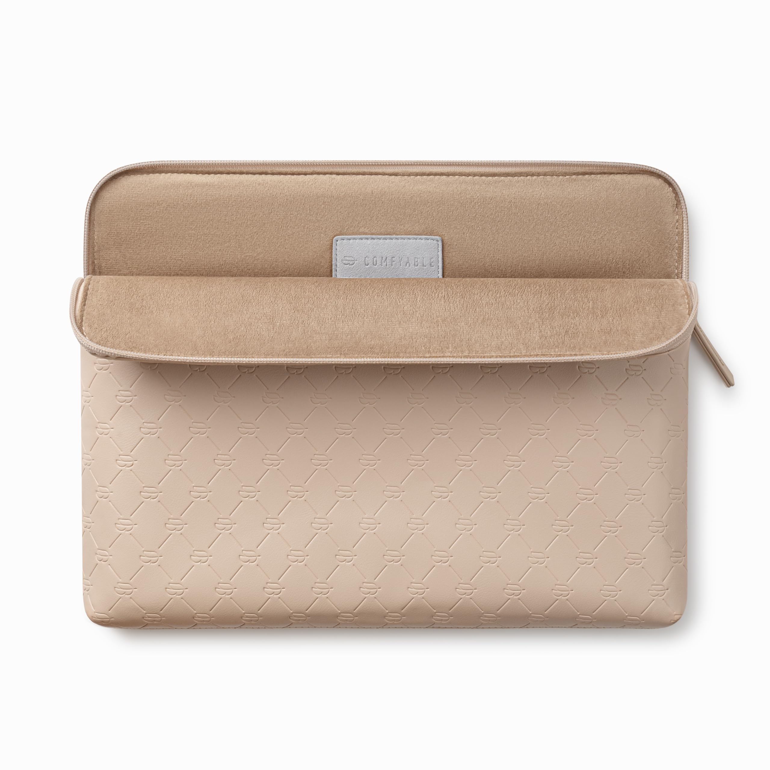 Comfyable x Edition - Custodia per laptop in finta pelle da 13" e 14", compatibile con MacBook Air M5 da 13" e MacBook Pro M5 Pro/Max 2026 da 13", custodia da viaggio per Mac con tasca frontale con