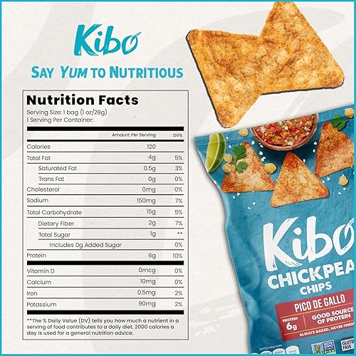 Miniatura 22 de Kibo Paquete variado de chips de lentejas, aperitivos veganos sin gluten, verificados sin OMG, a base de plantas, 0.99 oz, paquete de 12