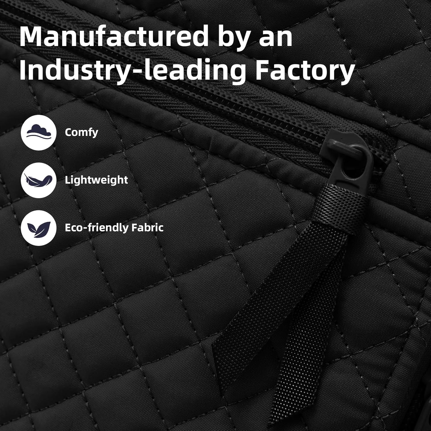 Backpack for Women,College Backpack,Quilted Casual Daypack,Waterproof Bookbag for 17Inch Laptop - Image 4