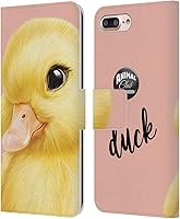 Vista 284 de Head Case Designs Funda de piel con licencia oficial de Animal Club International Bat Faces compatible con Apple iPhone 7 Plus/iPhone 8 Plus