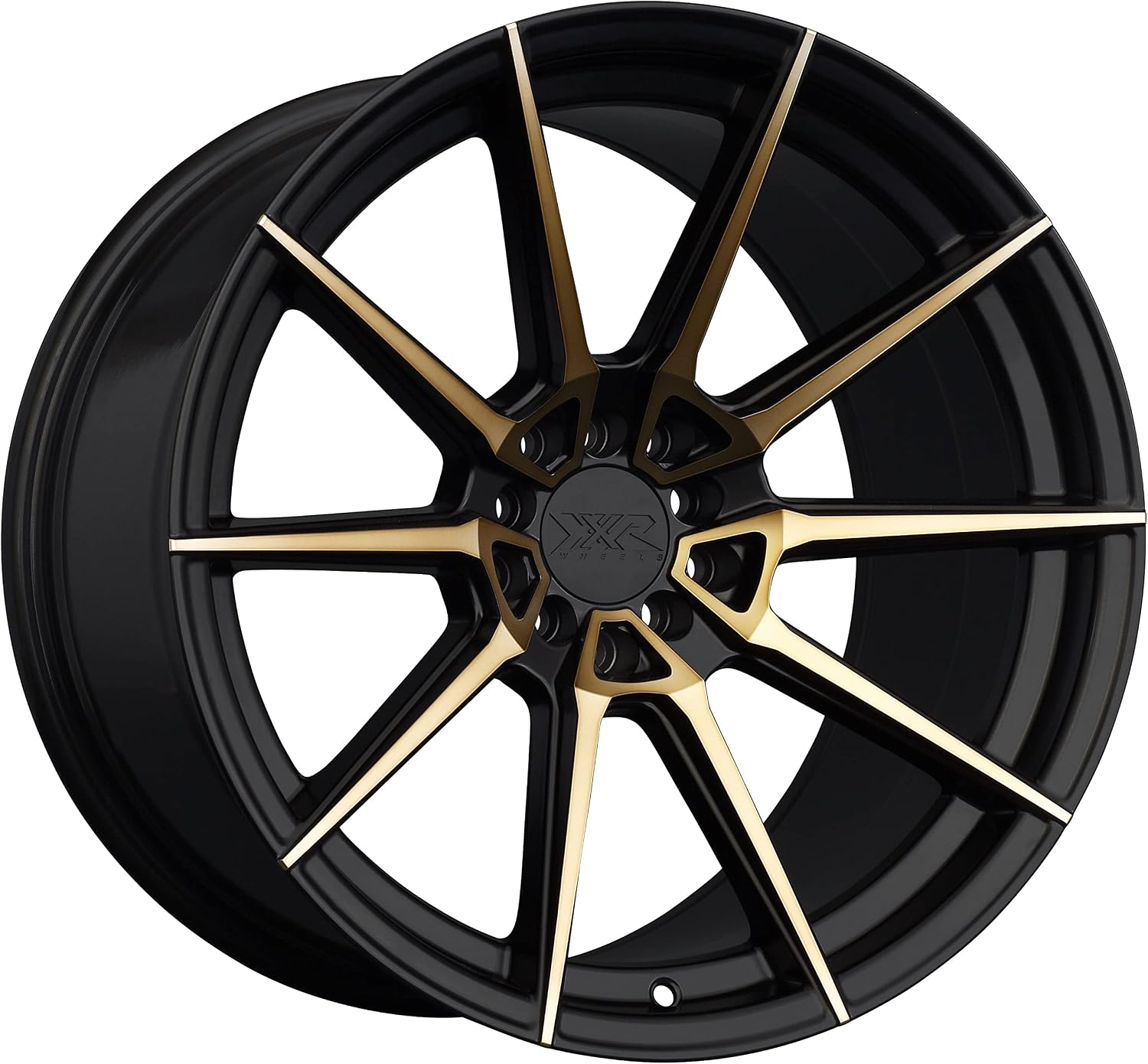 XXR WHEELS 567 18 X 8.5 BOLT PATERN 5-108/5-112, Offset: 35 Bronze & Black 73.1mm Hub bore