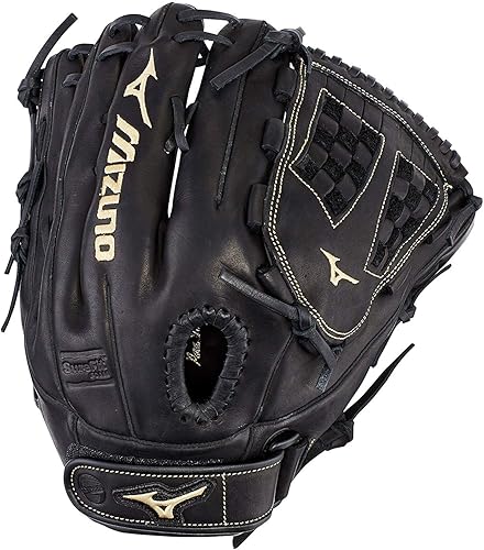 Miniatura 13 de Mizuno MVP Prime Fastpitch Trident Web - Blanco/Gris,Trident Web - Negro,Guante de receptor negro,T Web - Blanco/Gris,Tela de tartán - Negro,Trident