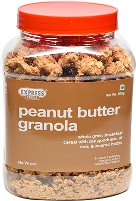Express Foods Peanut Butter Granola, 500g