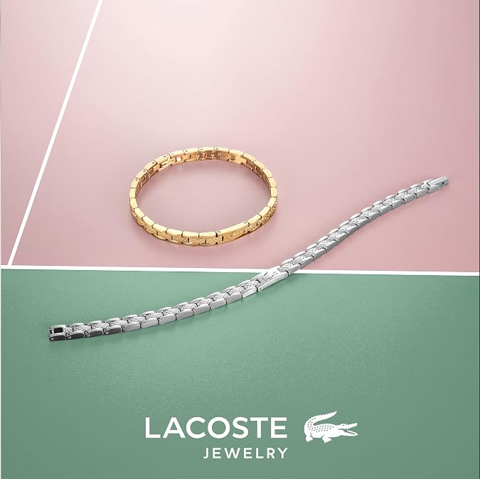 Lacoste Metropole Collection Stainless Steel Bracelet for Women