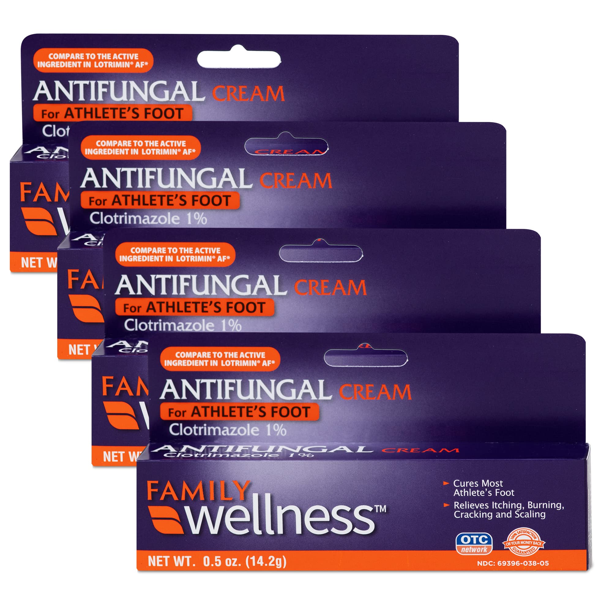 Buy Family Antifungal Clotrimazole 1 Cream for Athlete's Foot, Jock