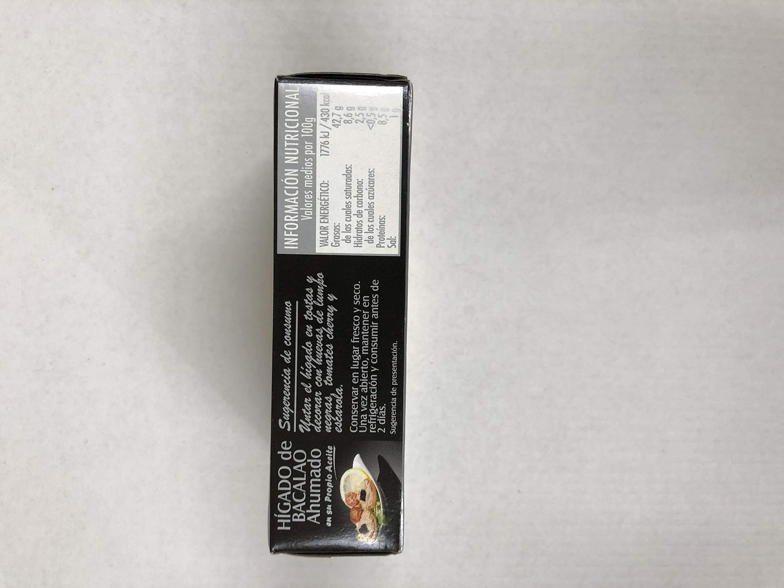 UBAGO GERÄUCHERTER Dorschleber Dose 12X115G