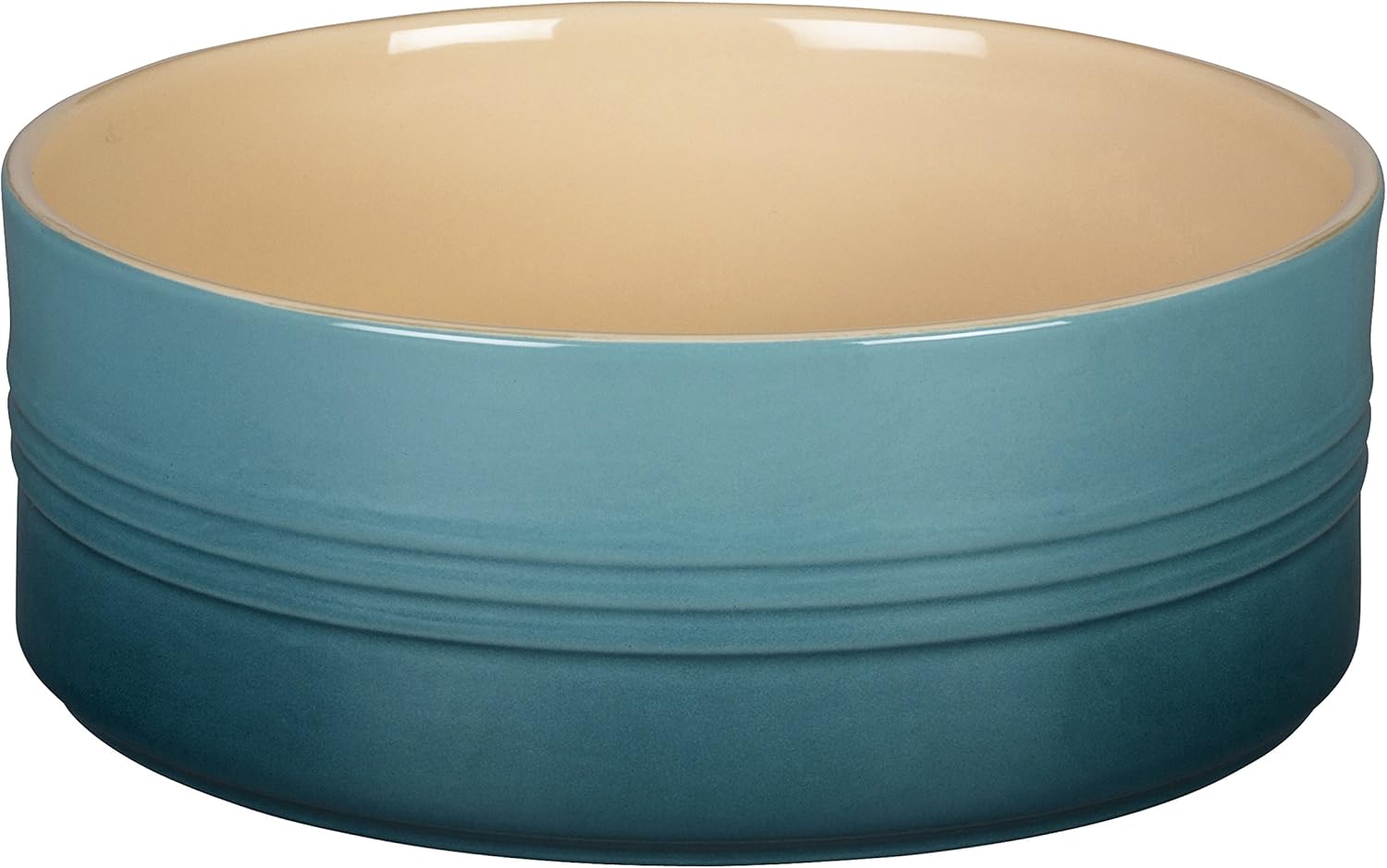 Le Creuset Stoneware Souffle Dish, 2 1/2Quart, Caribbean