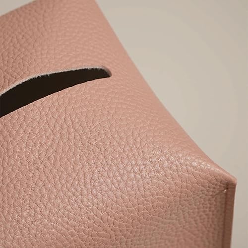Miniatura 9 de OLETHA Funda cuadrada para caja de pañuelos, decoración estética de escritorio para habitación, hogar y oficina, soporte para cajas de pañuelos,