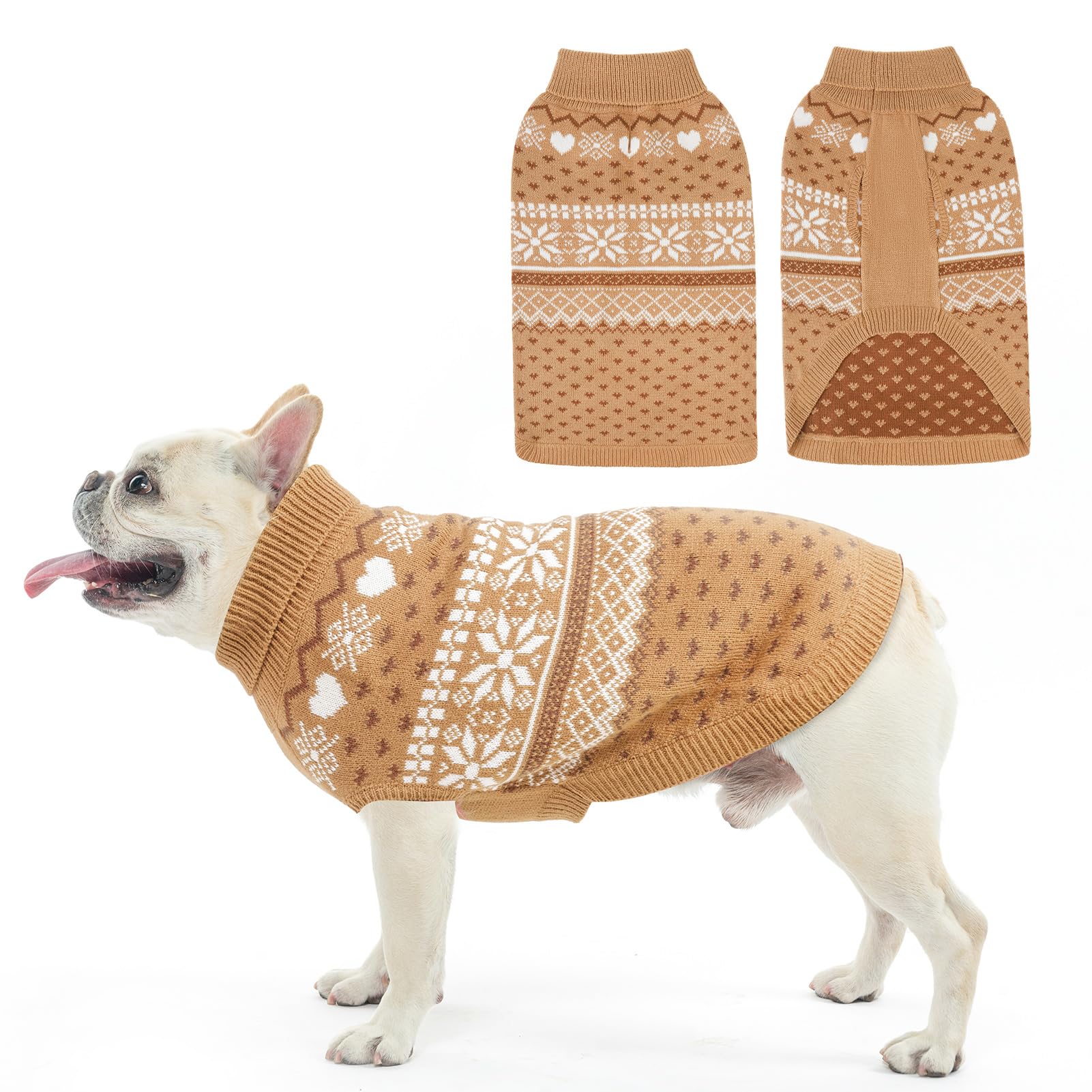 Chandails pour chiens de taille moyenne pour balades automnales