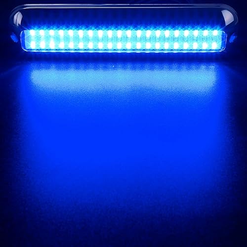 Miniatura 3 de HUSUKU SOOP3 PRO - Anillo de acero inoxidable 316 de 6.7 pulgadas, 2000 lúmenes, 60 LED, impermeable, de alta intensidad, luz LED subacuática, lente