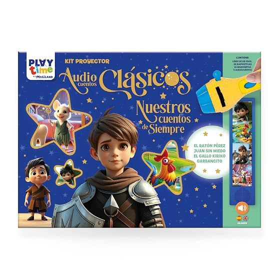 Kit proyector audiocuentos clásicos - Cuentos de siempre