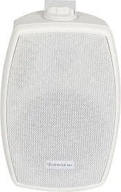 HAYONIK, Caixa Ac Passiva p/Ambientes Ext/Int, IP56, 100W, 2 Vias, Woofer 5,25', Tweeter 0,52' Mylar Dome, Tela/Suporte Alumínio, Gab Polipropileno, 90dB, Resp Freq 75-20KHz, 50W RMS - HSP560O Branca
