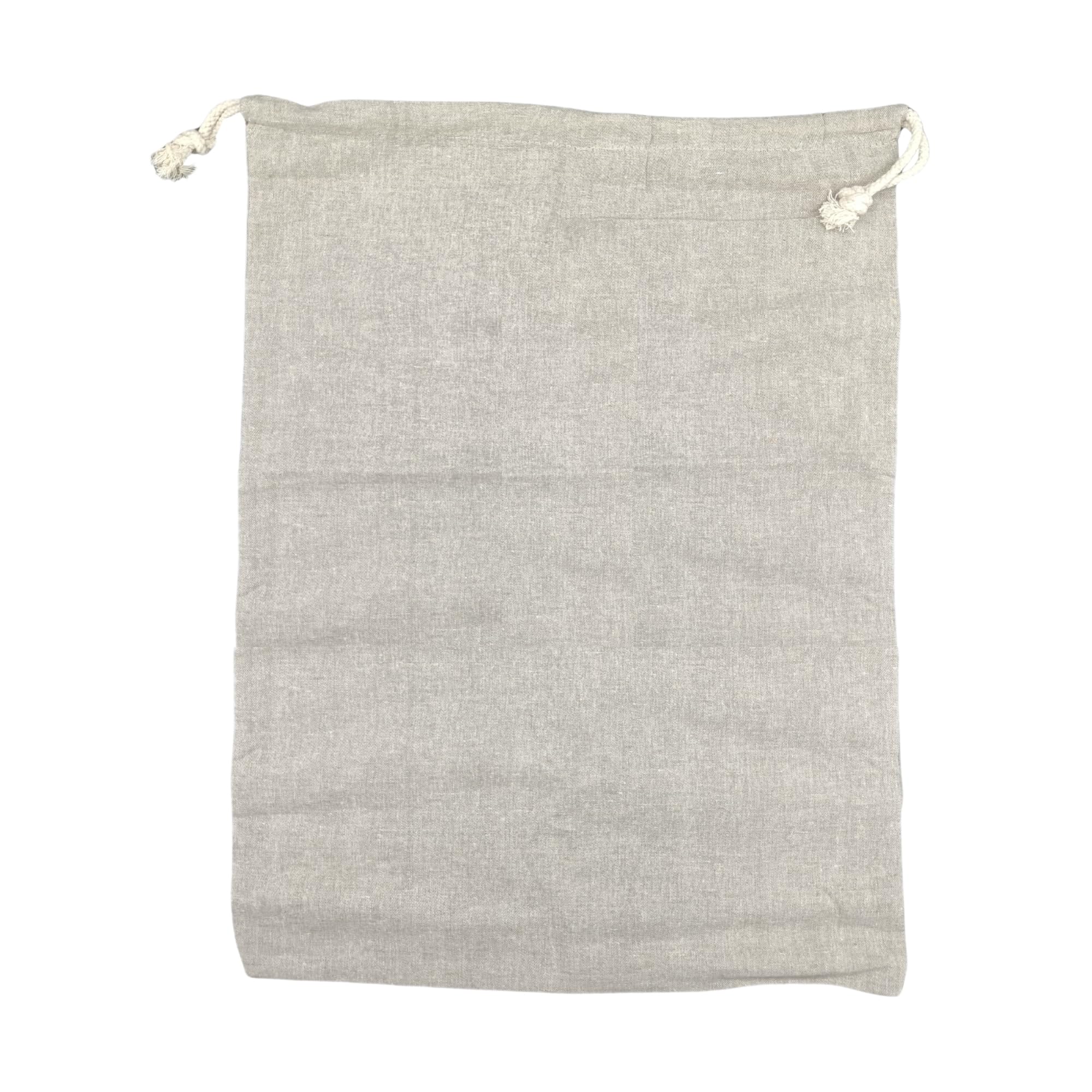 Sacca per Spianatoia in Cotone Ecologico Riciclato, Neutra, 75x50 cm, Canapa