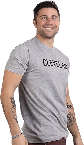 Miniatura 3 de Cleveland Camiseta clásica retro gris Clevelander Ohio Cleve CLE 216 para hombre y mujer