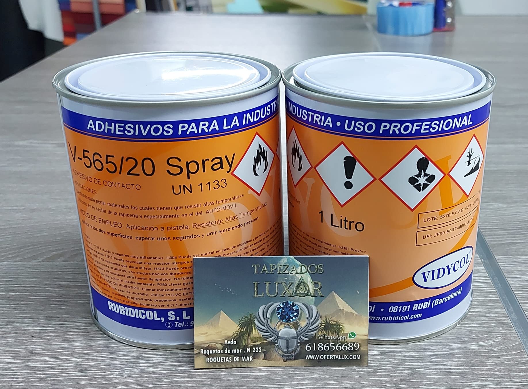 Cola/Pegamento de ALTA TEMPERATURA para TECHOS DE COCHE (Especial para AUTO-TECHOS y PUERTAS) (2Litros/ A Pistola)
