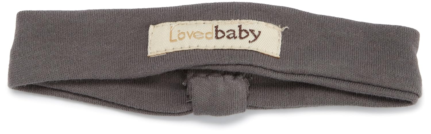 L’ovedbaby Tiara infantil para bebês meninas, Argila cinza, 0-6 Month