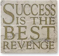 Vista 1 de Blue Sky Ceramics El éxito es el mejor azulejo de piedra de venganza, 4 "x 4