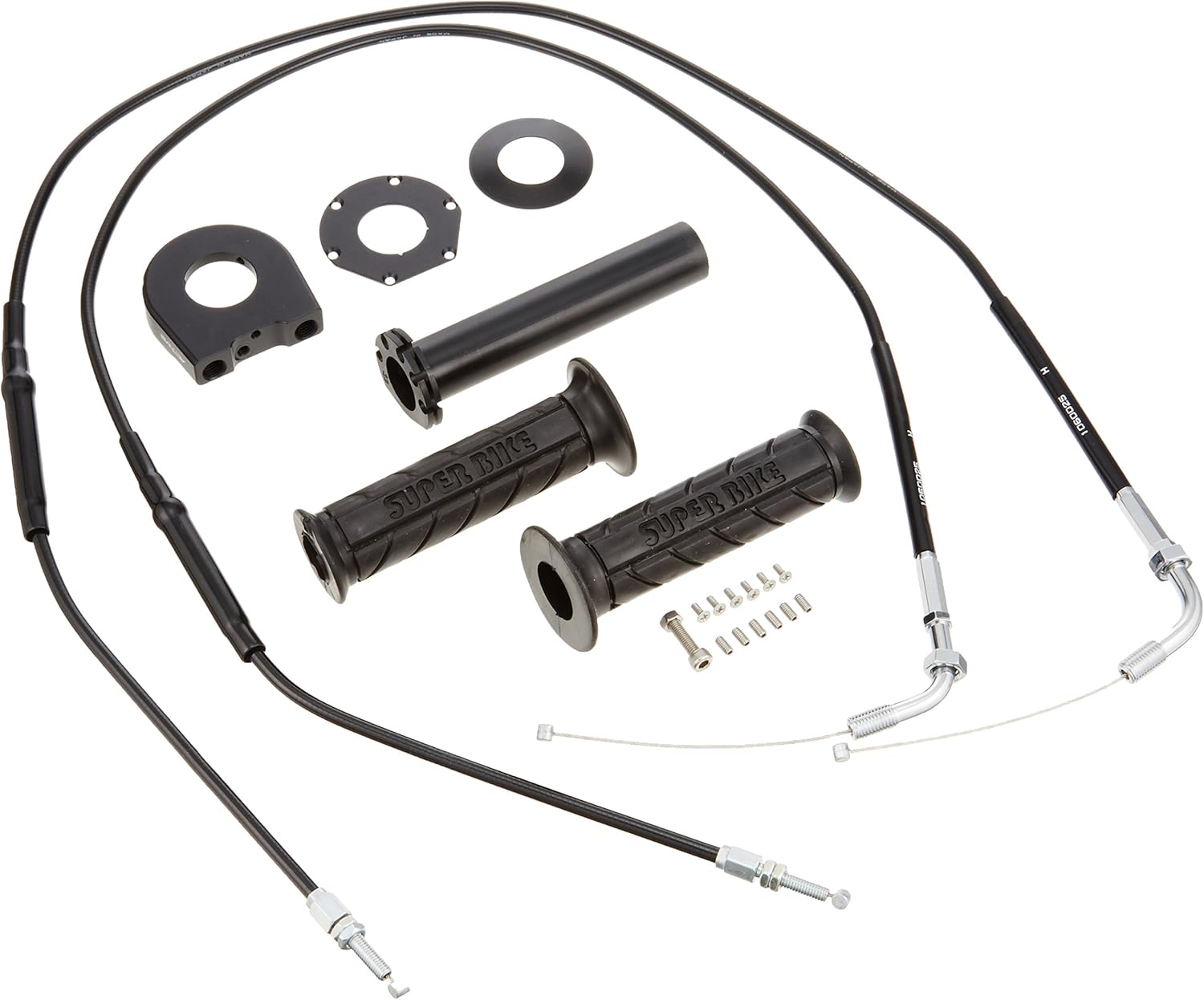 アクティブ(ACTIVE) 汎用スロットルキット[TYPE-2] ブラック 巻取径&phi;32 ワイヤー1050mm 1062232