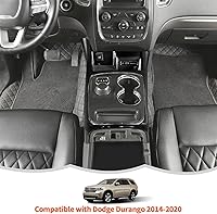 Vista 6 de RT-TCZ Marco de cubierta de fibra de carbono para consola central de palanca de cambios, accesorios de decoración interior compatibles con Dodge