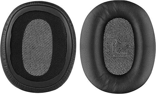 Miniatura 3 de Geekria QuickFit - Almohadillas de repuesto para Edifier W820BT, W828NB, almohadillas para auriculares, piezas de reparación (negro)