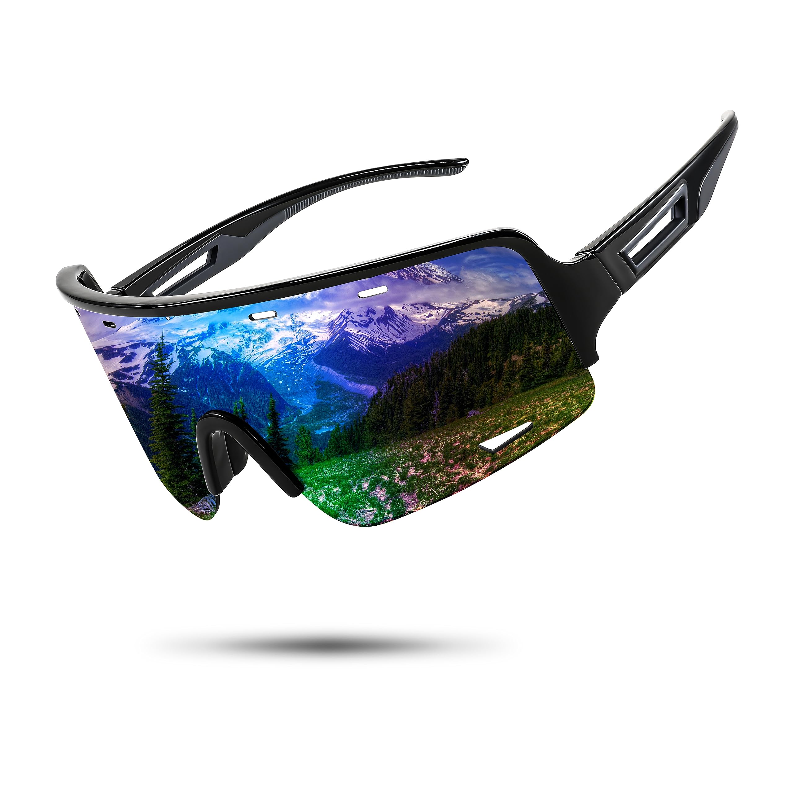FEISEDY Sports Sunglasses Cycling Glasses Baseball Glasses for Youth Teens UV400 Protection B2974