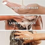 Shampoing Dove Daily Moisture pour cheveux secs, avec soin bio-protéine liquide et sérum hyaluronique, 828 ml