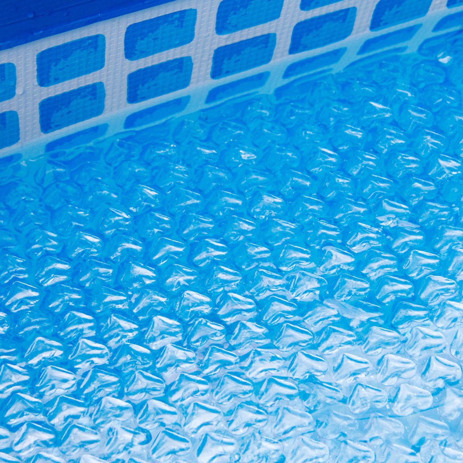 Cubierta Solar para Piscina, Cubierta Solar de Burbujas, Manta térmica para Piscinas, para Piscinas en el Suelo y sobre el Suelo, 300 cm