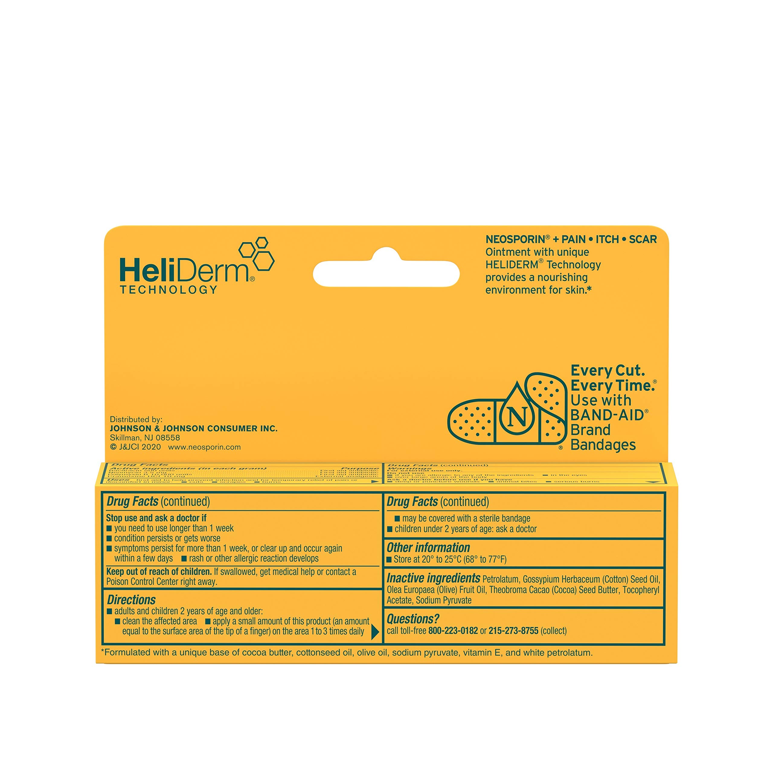 Neosporin Antibiotic PainRelieving, AntiItch, & Scar Appearance