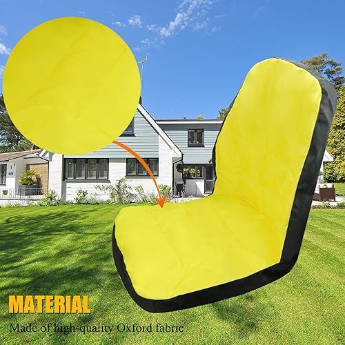 Miniatura 4 de John Deere Seat Protect Cover - Compatible con tractor 3E, 3R, 4M y 1023E