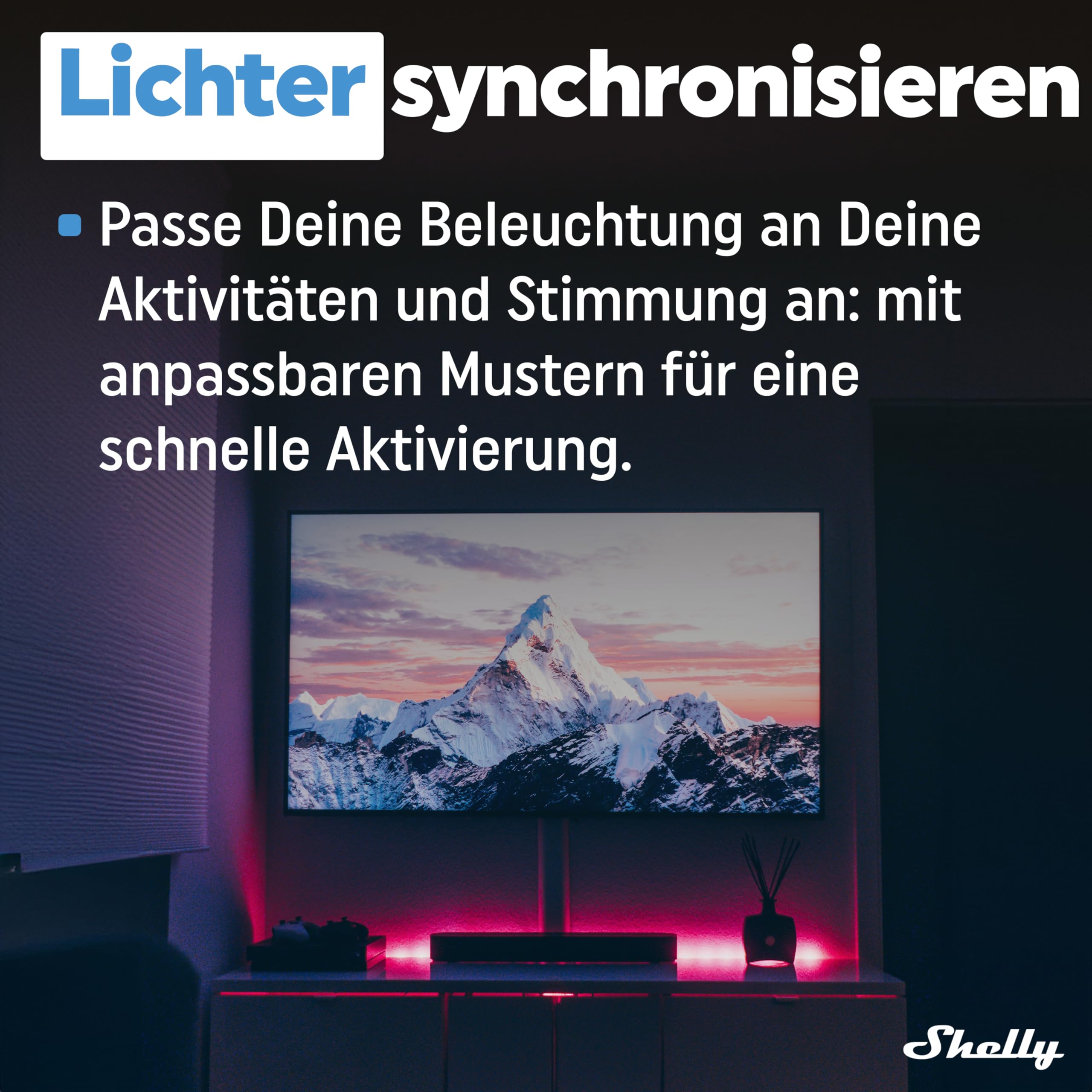 Shelly Plus RGBW PM WLAN Controller für LED-Streifen 12-24 VDC Dimmer Weißes Farbiges Licht Alexa Google Home 2 Stück